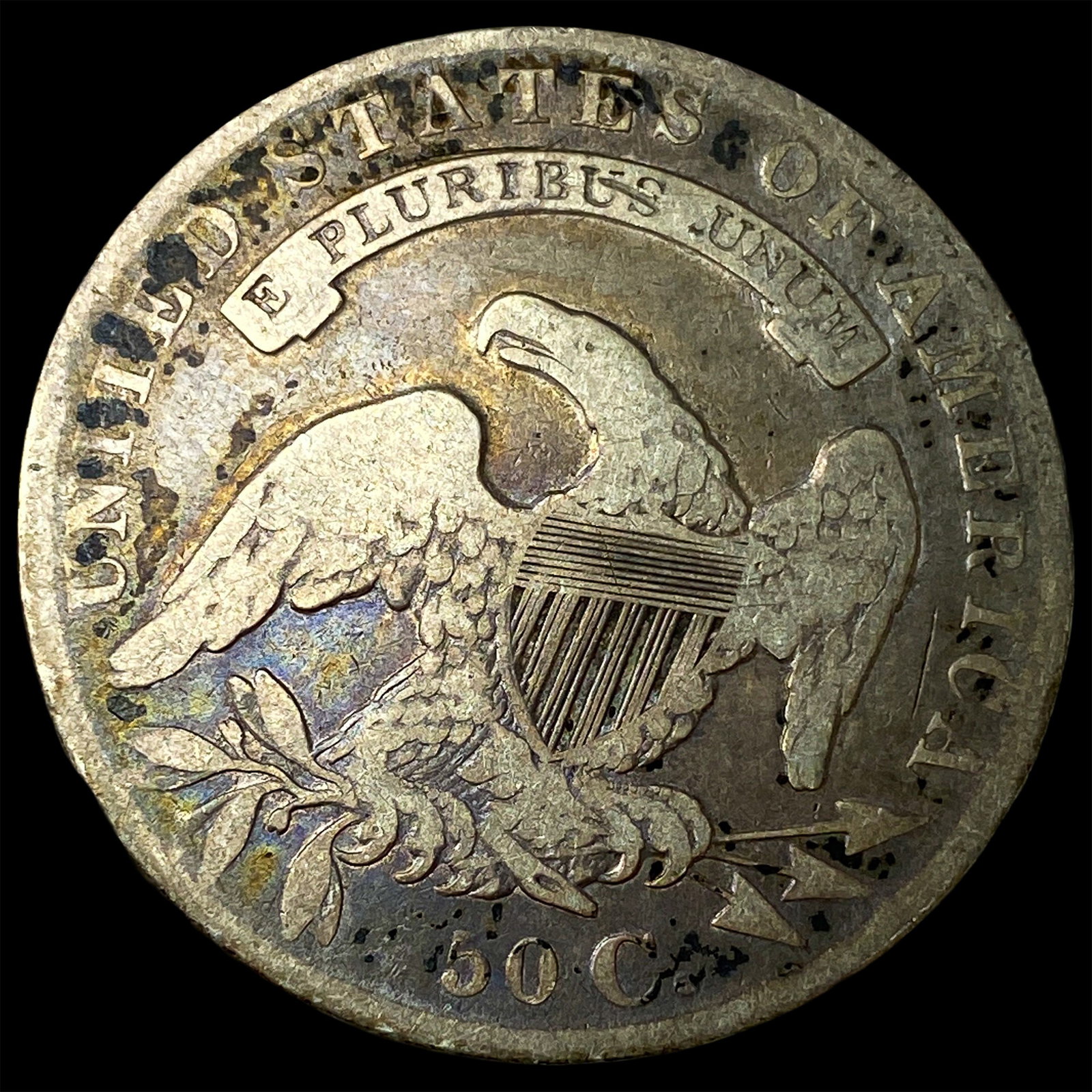 1834 Silver Capped Bust Half Dollar HIGH GRADE - 2