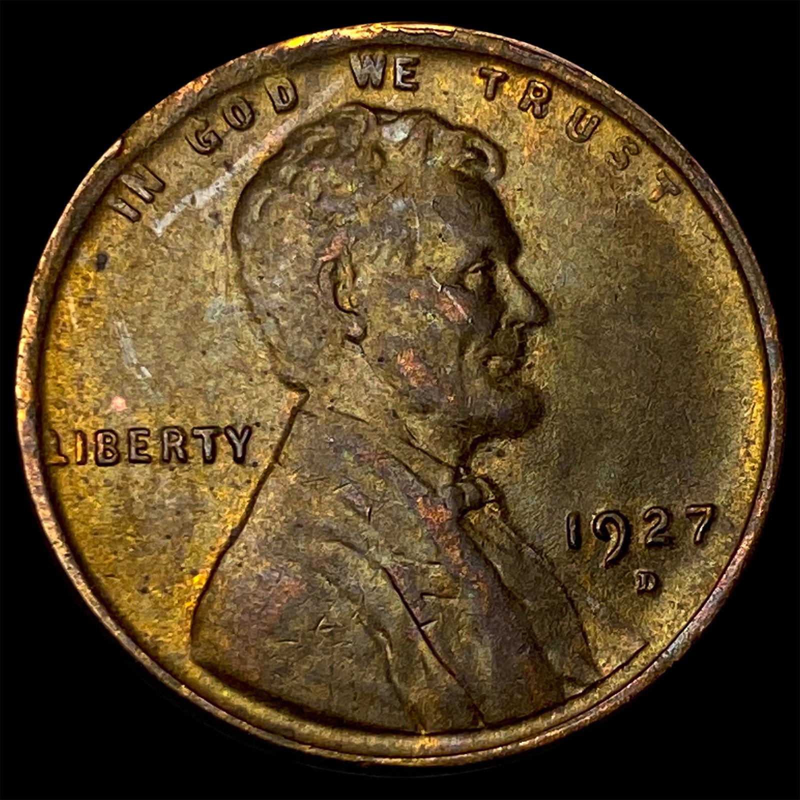 1927-D Lincoln Wheat Cent UNCIRCULATED (1 of 2)