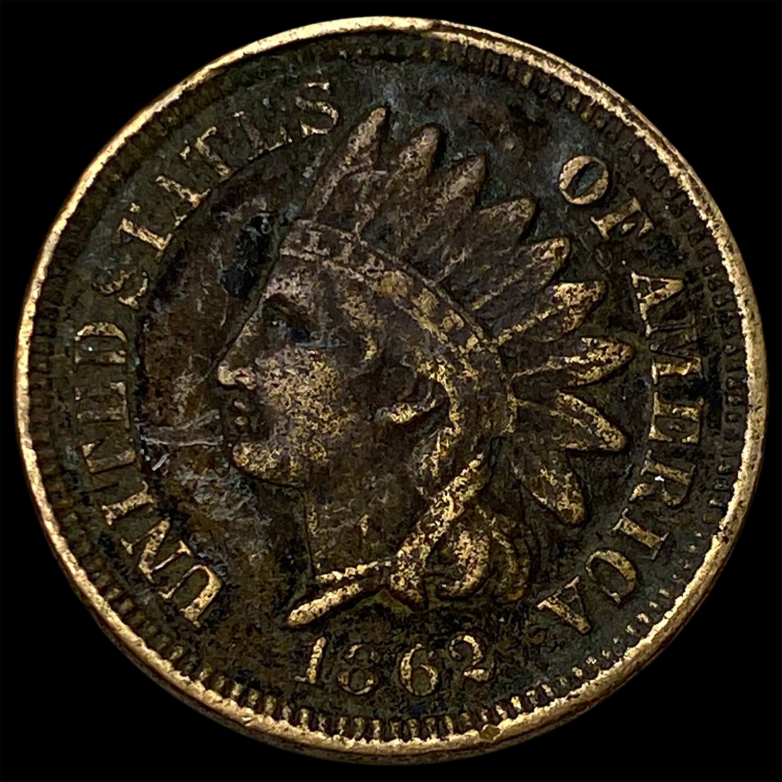 1862 Indian Head Cent HIGH GRADE: 1862 Indian Head Cent HIGH GRADE