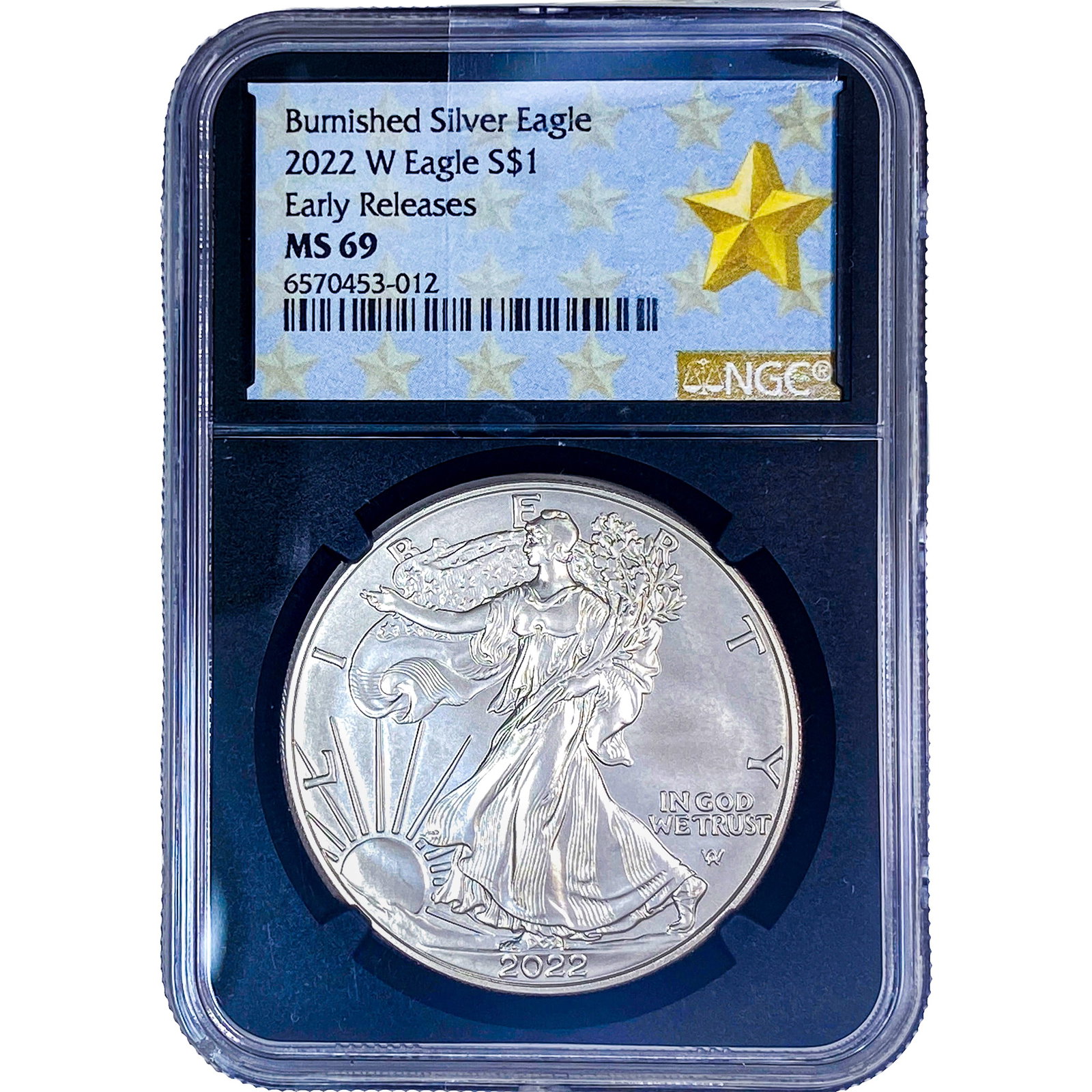 2022-W Silver Eagle NGC MS69 Early Releases (1 of 2)