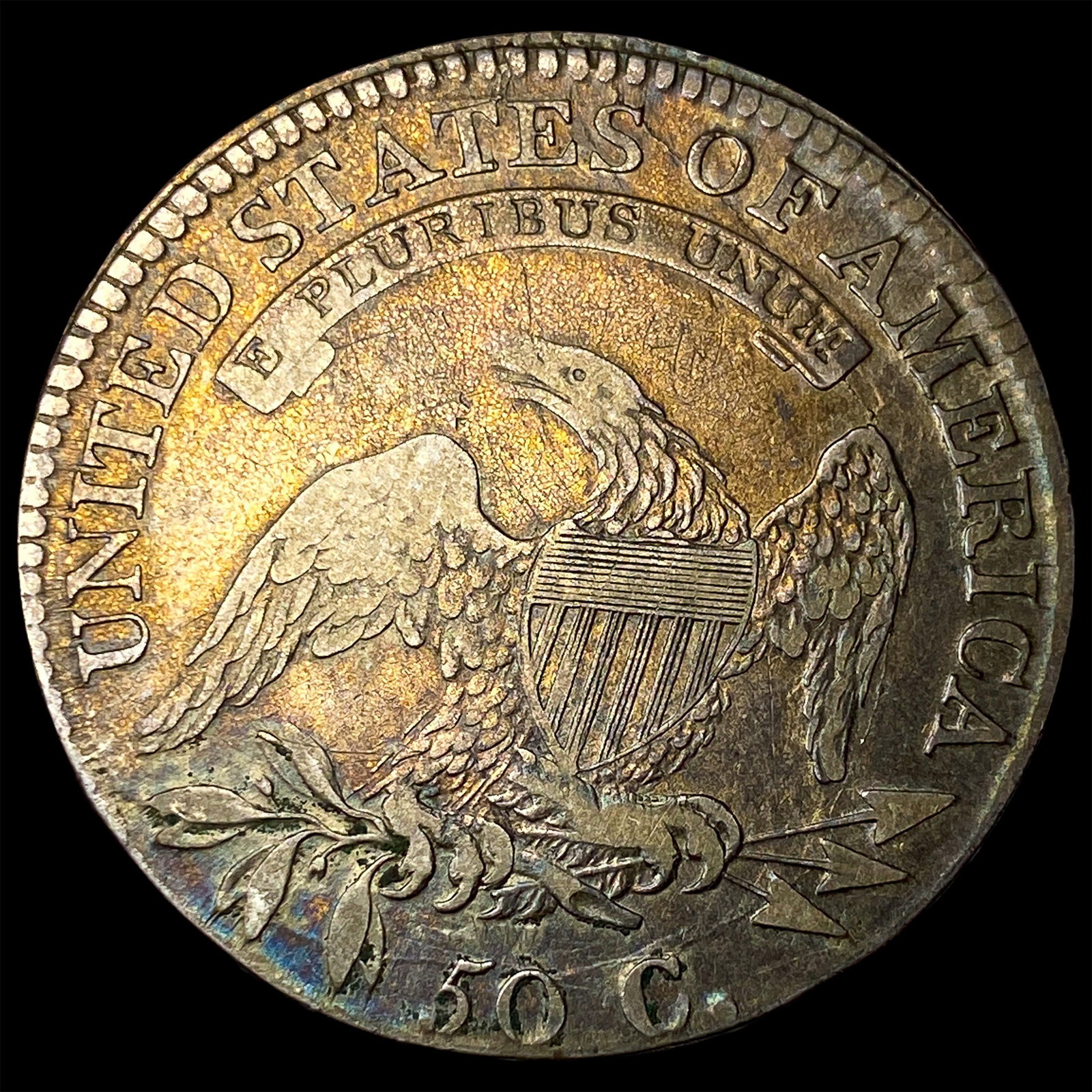 1813 Capped Bust Half Dollar CLOSELY UNCIRCULATED - 2