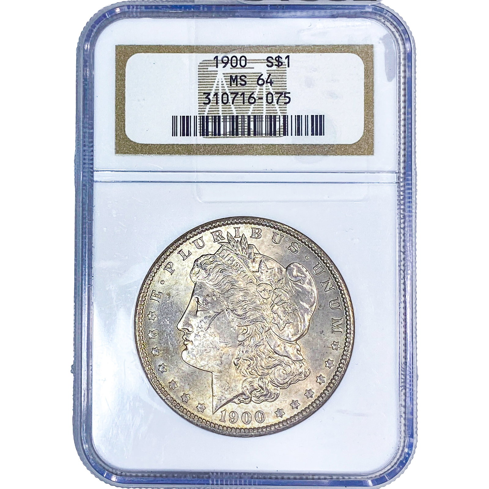 1900 Morgan Silver Dollar NGC MS64: 1900 Morgan Silver Dollar NGC MS64