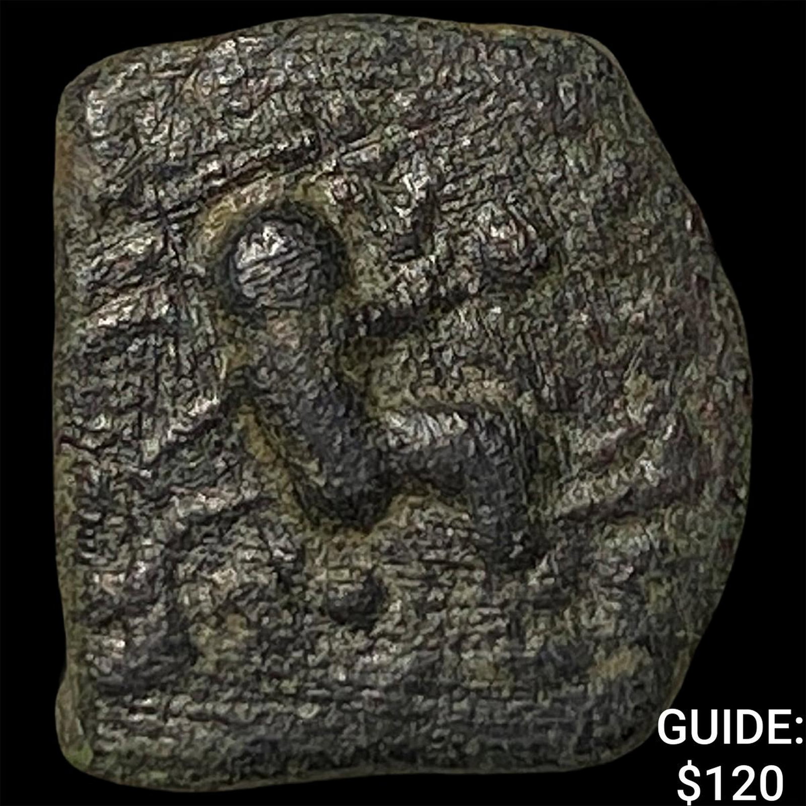 Indo-Scythian Azes II 35 BC- 5 AD Bronze Chalkous: Indo-Scythian Azes II 35 BC- 5 AD Bronze Chalkous