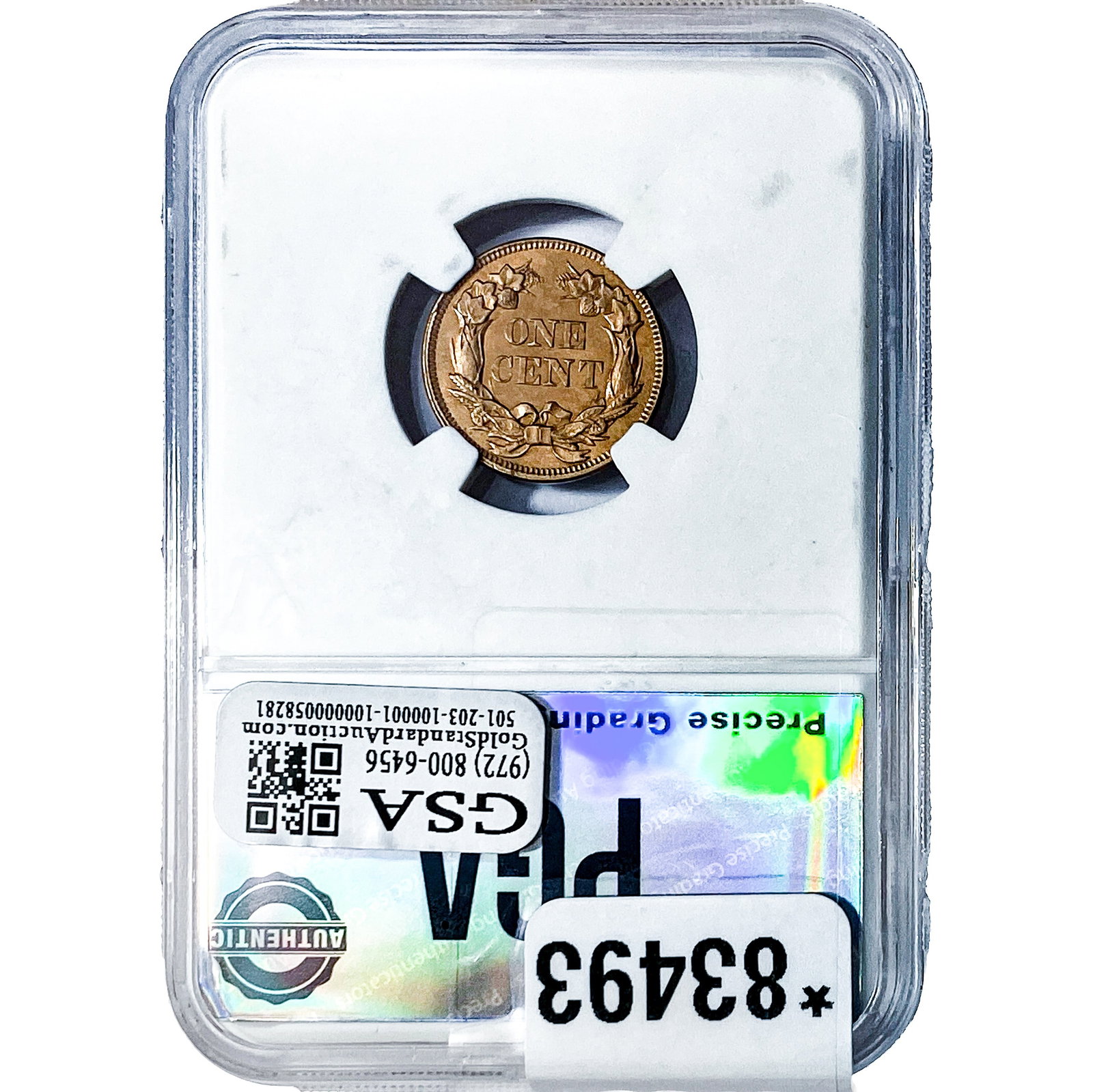 1857 Flying Eagle Cent PGA MS65 - 2