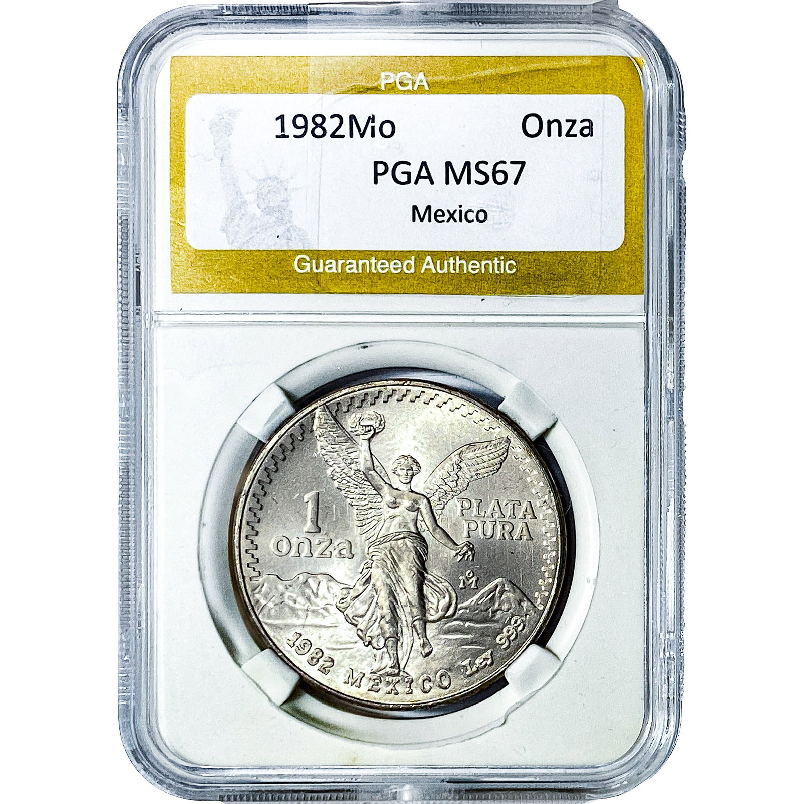 1982 Mo 1 Onza Mexico PGA MS67 (1 of 2)