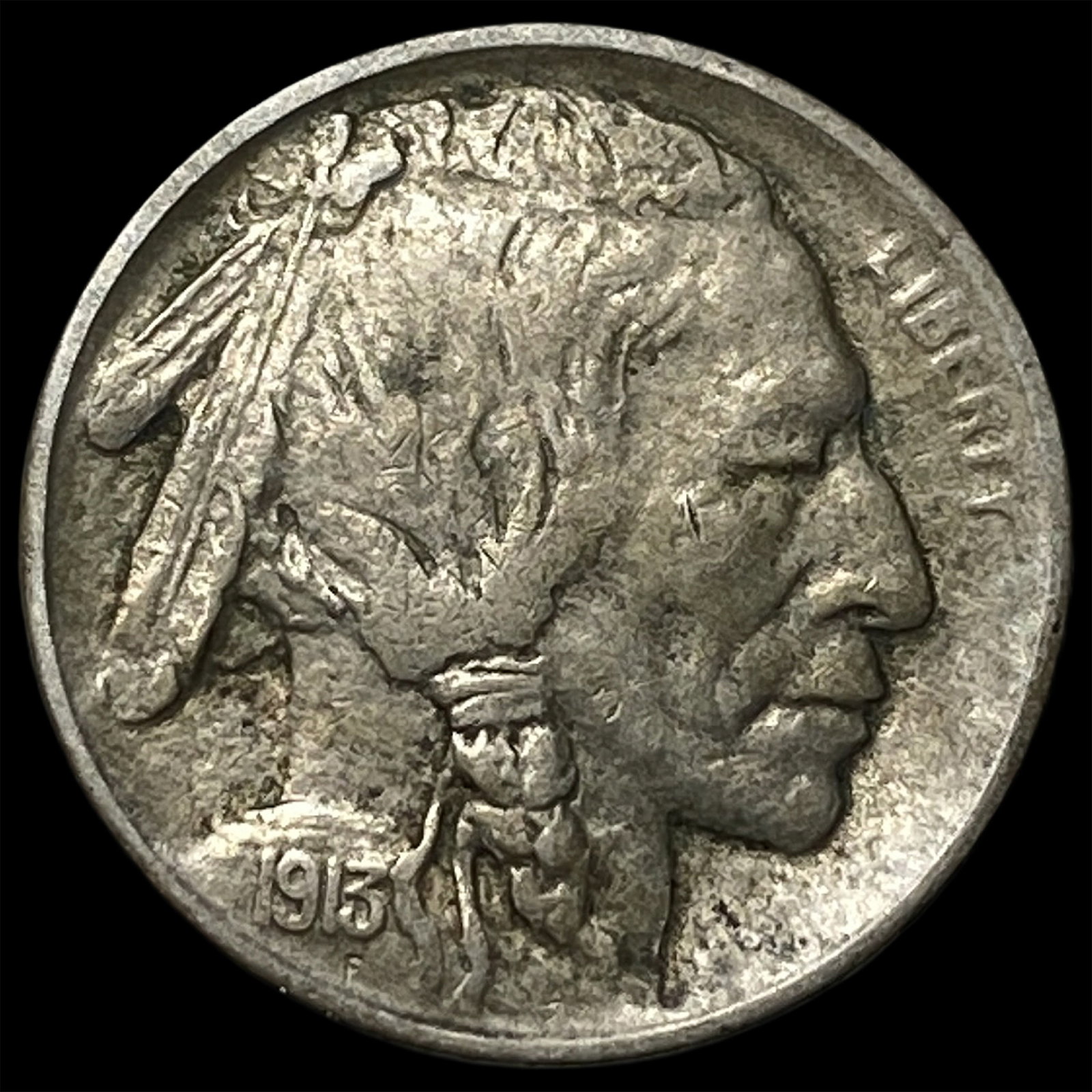 1913-S Type 1 Buffalo Nickel CLOSELY UNCIRCULATED (1 of 2)