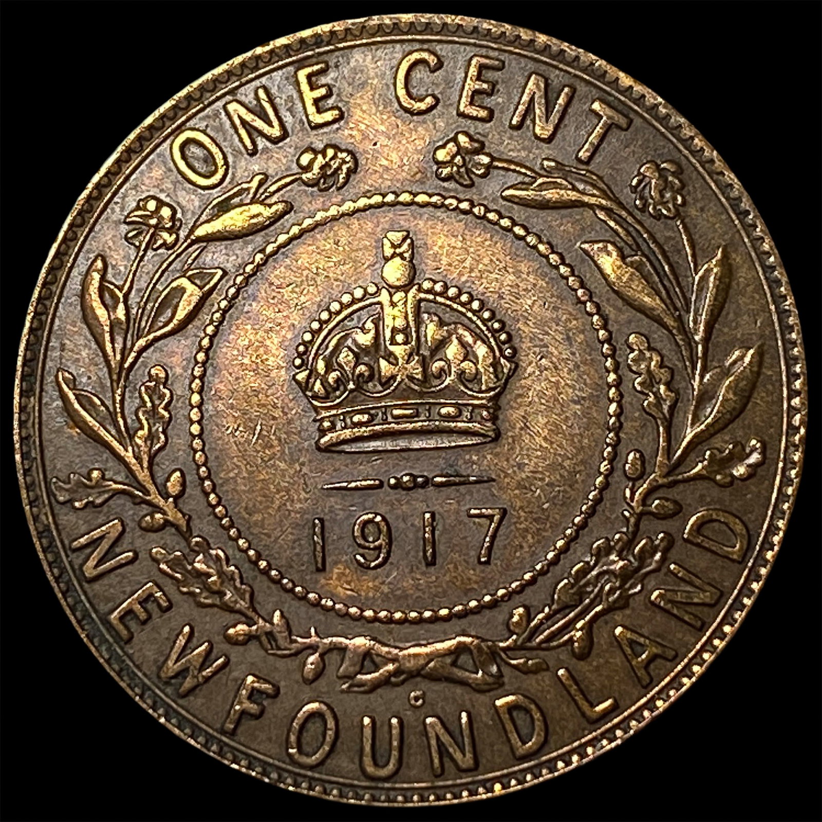 1917 Canada Bronze 1 Cent - 2