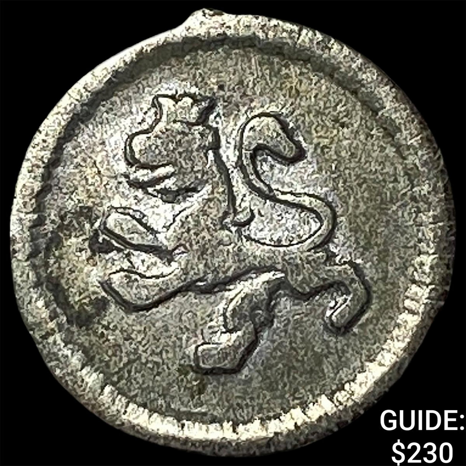 1816 Colombia Silver 1/4 Real (1 of 2)