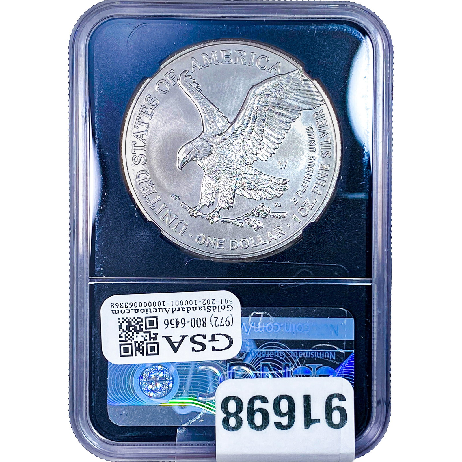 2022-W Silver Eagle NGC MS69 - 2