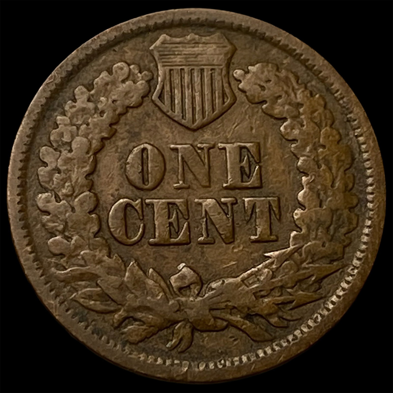 1864 Indian Head Cent LIGHTLY CIRCULATED - 2