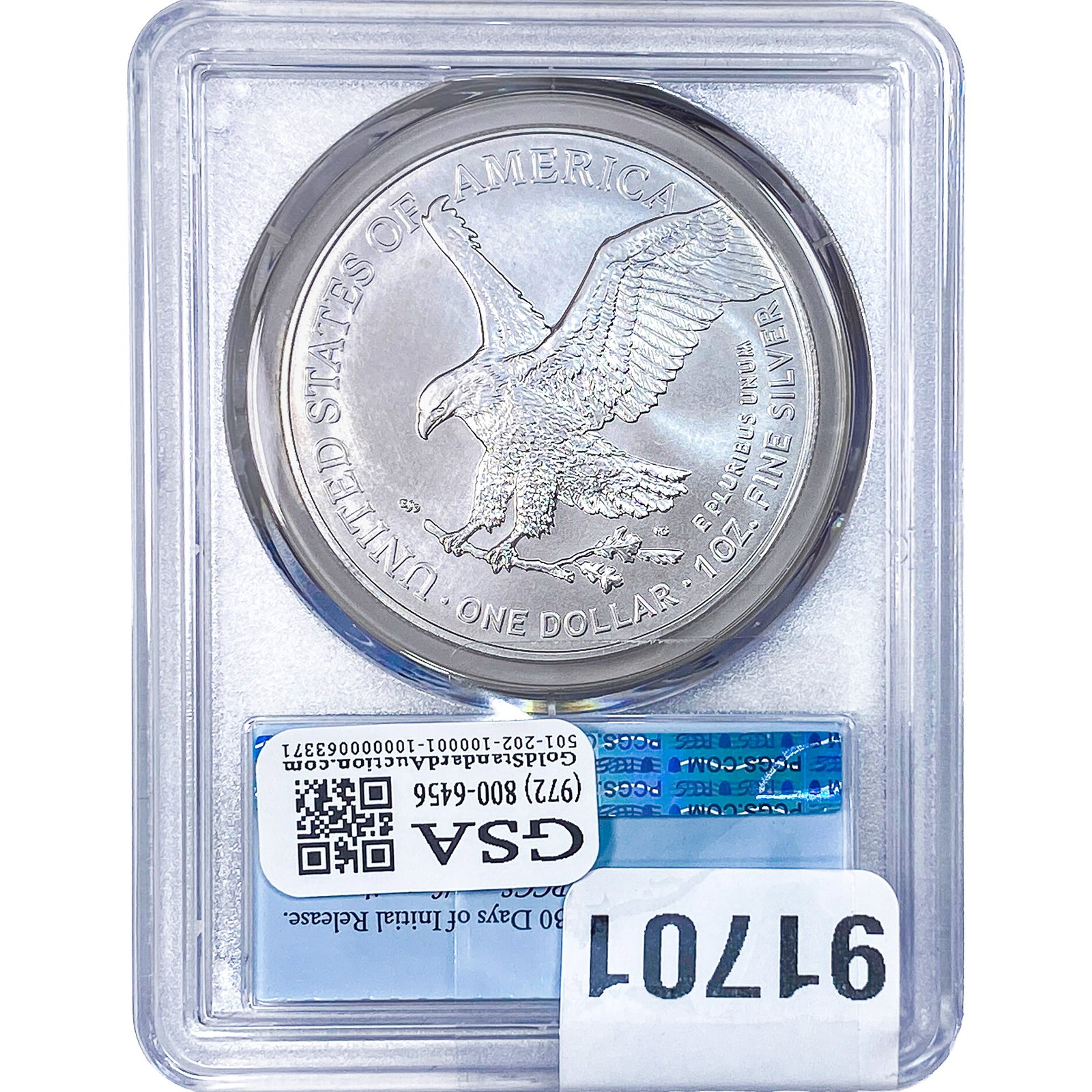 2025 Silver Eagle PCGS MS69 - 2