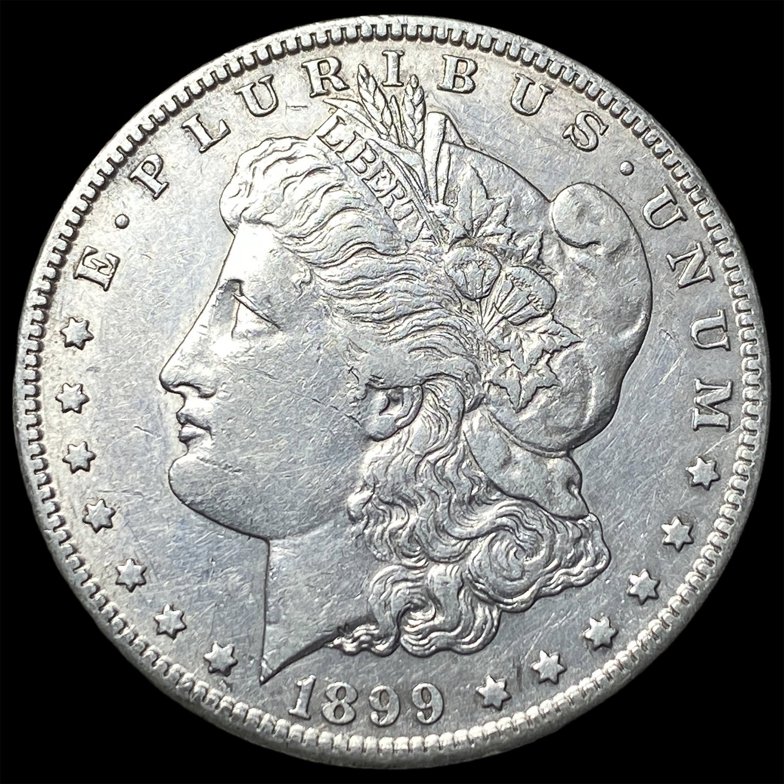 1899-S Silver Morgan Dollar CLOSELY UNCIRCULATED: 1899-S Silver Morgan Dollar CLOSELY UNCIRCULATED