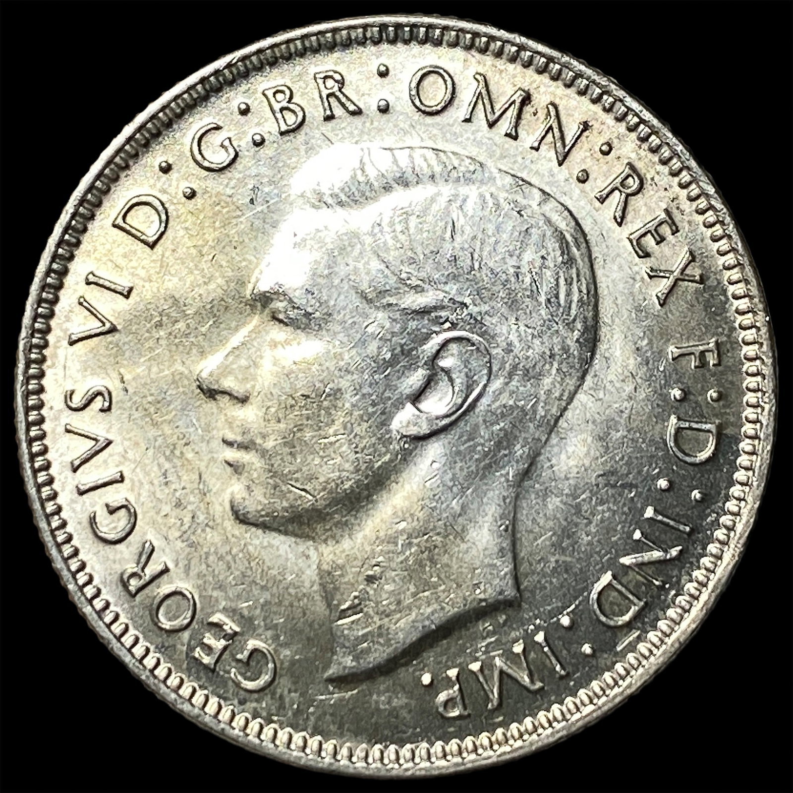 1942 Austrailia Silver 1 Florin: 1942 Austrailia Silver 1 Florin