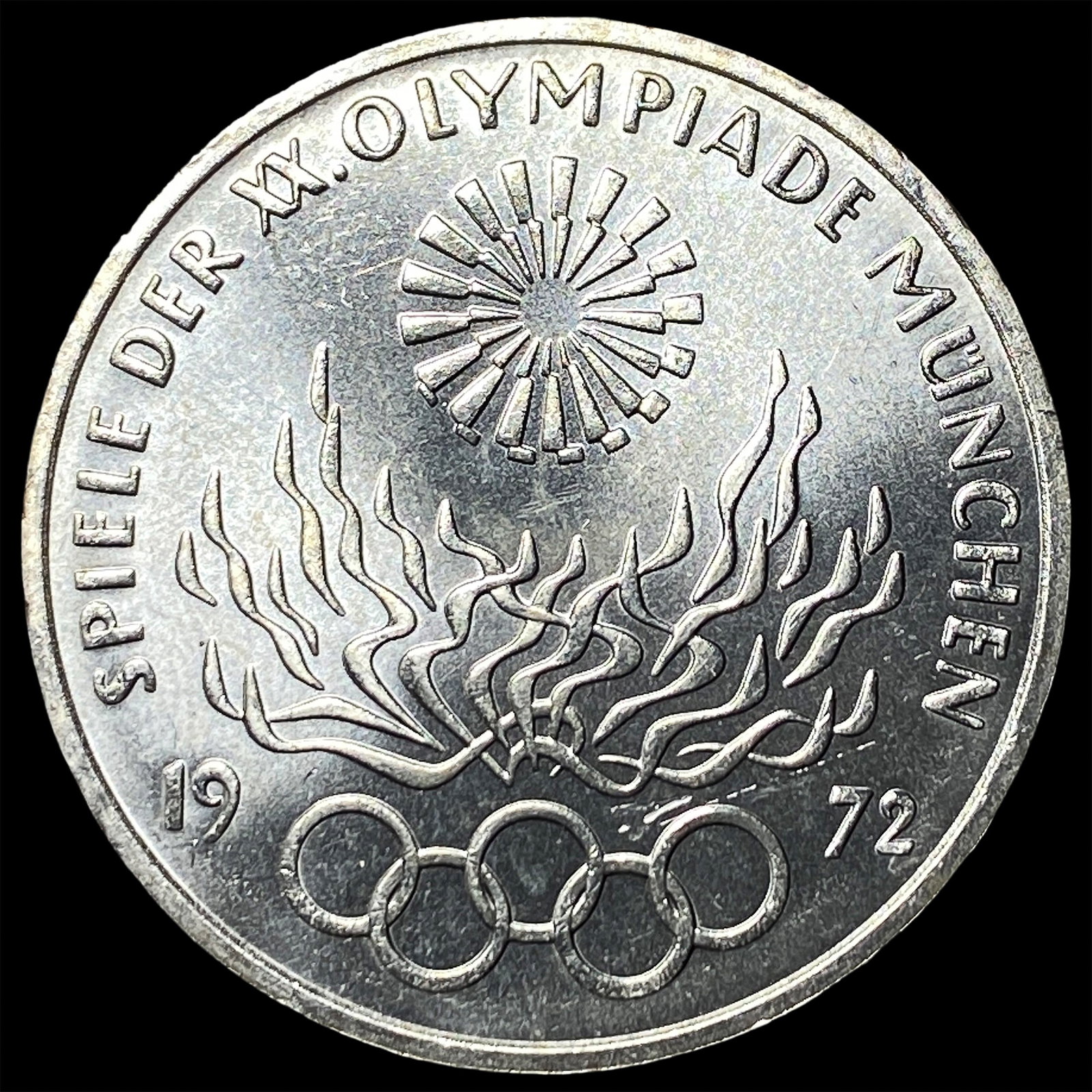 1972F West Germany Silver 10 Mark: 1972F West Germany Silver 10 Mark