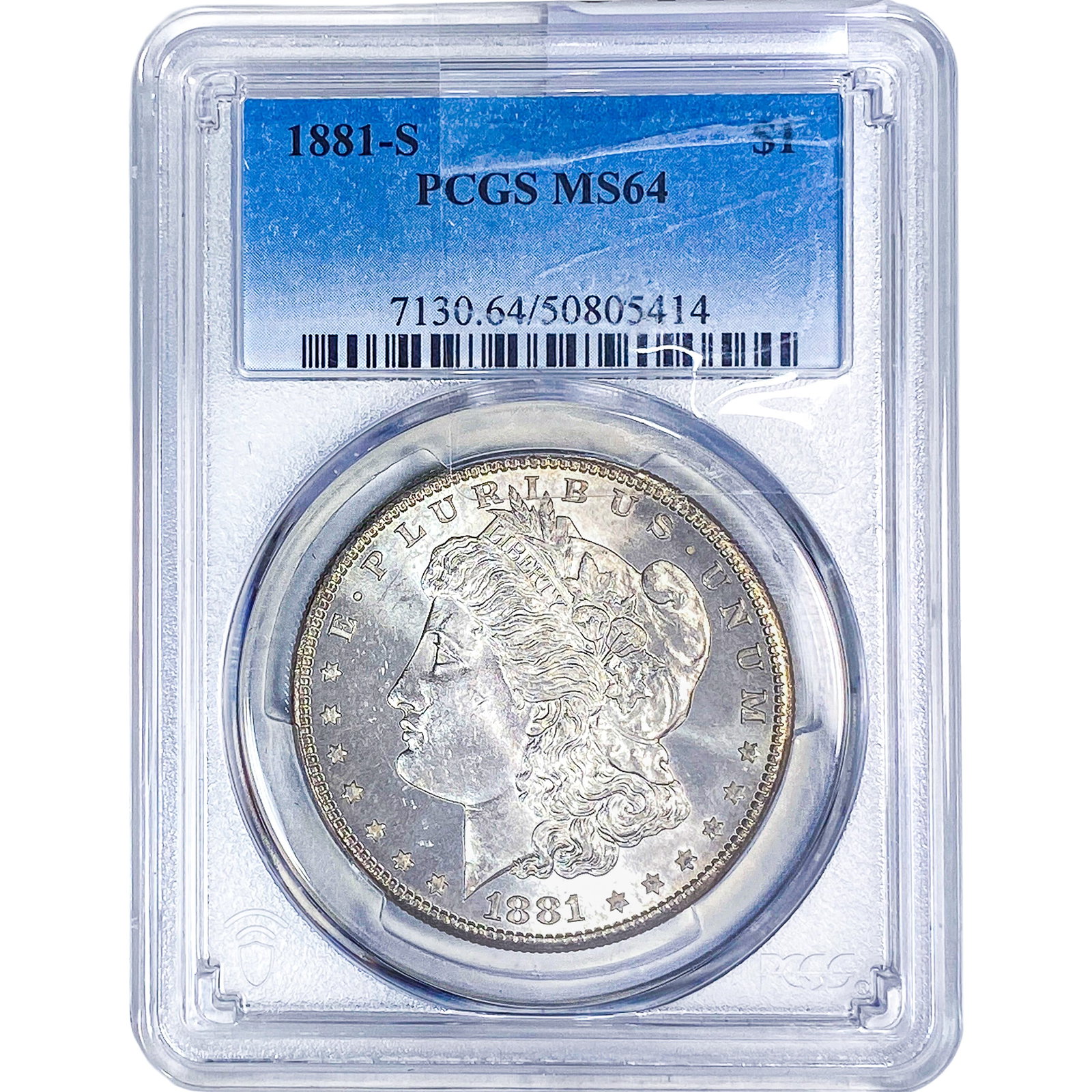 1881-S Morgan Silver Dollar PCGS MS64 (1 of 2)