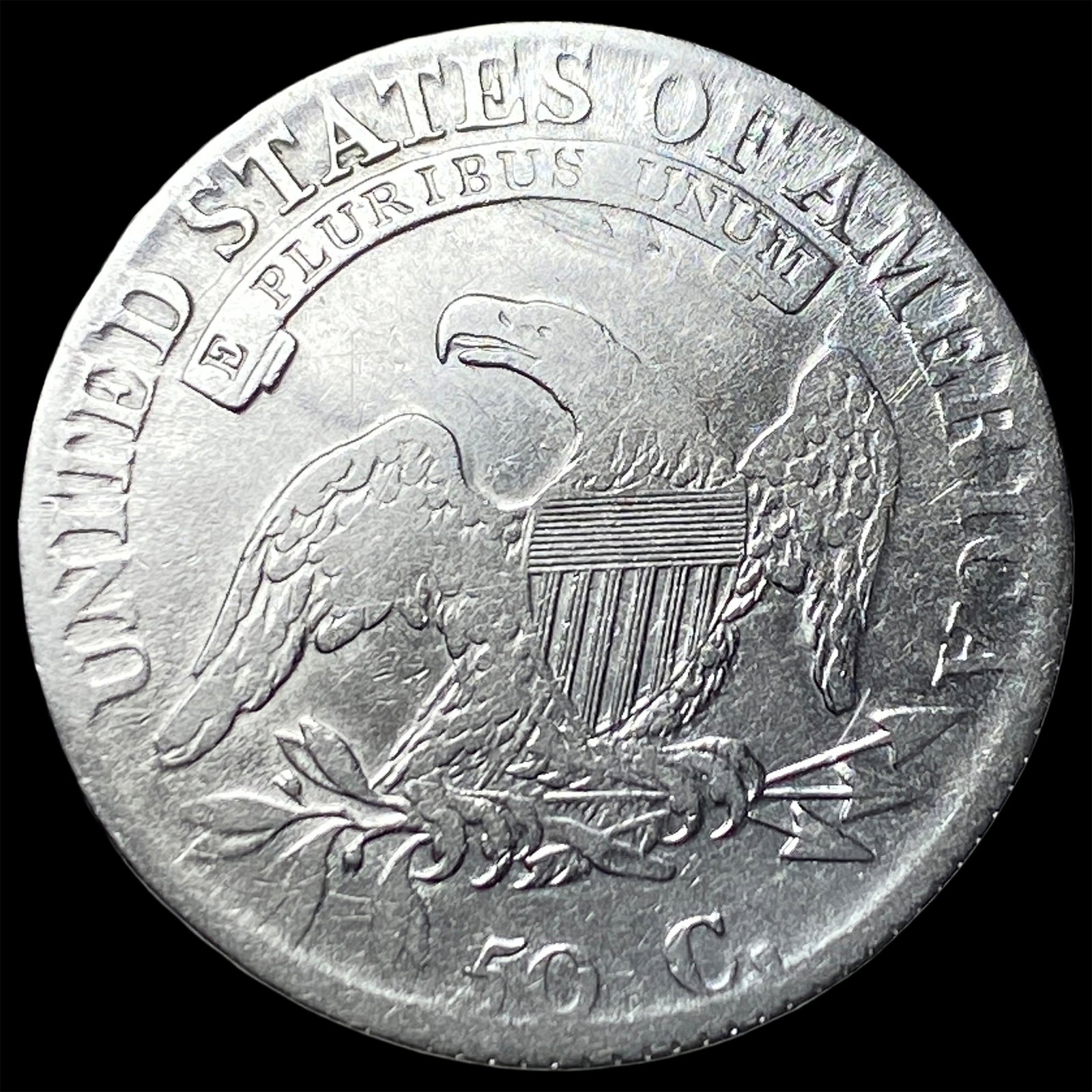 1813 Capped Bust Half Dollar CLOSELY UNCIRCULATED - 2