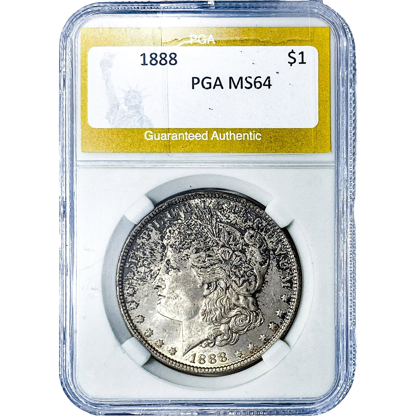 1888 Morgan Silver Dollar PGA MS64 (1 of 2)