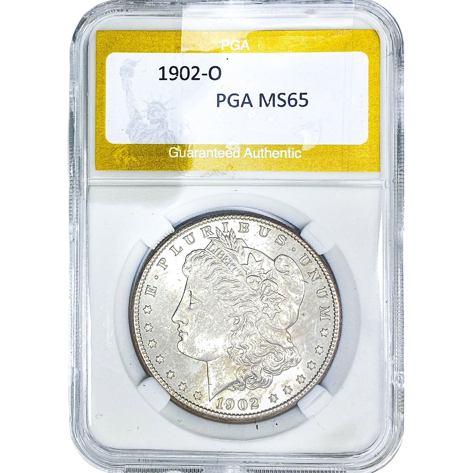 1902-O Morgan Silver Dollar PGA MS65 (1 of 2)