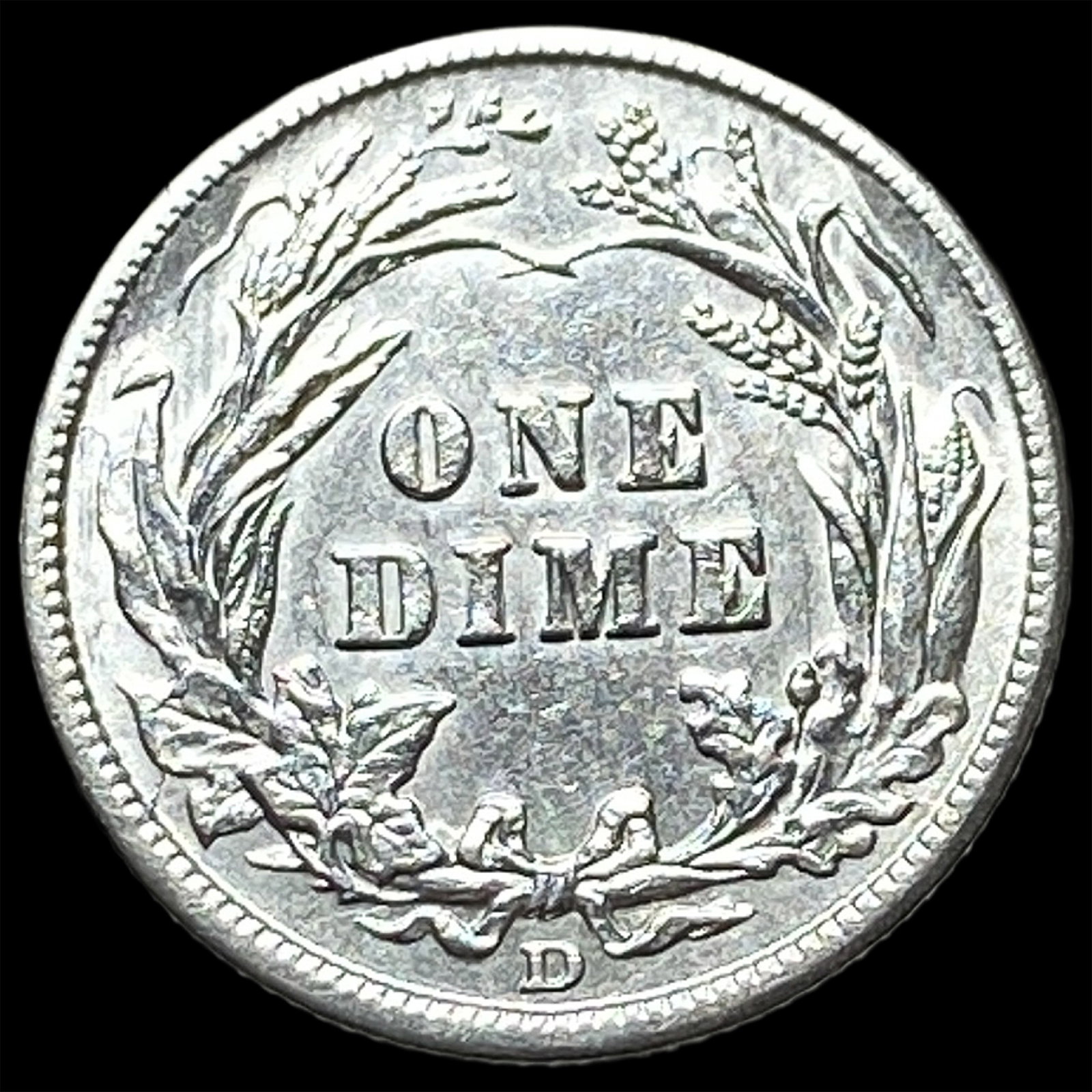 1912-D Silver Barber Dime UNCIRCULATED - 2
