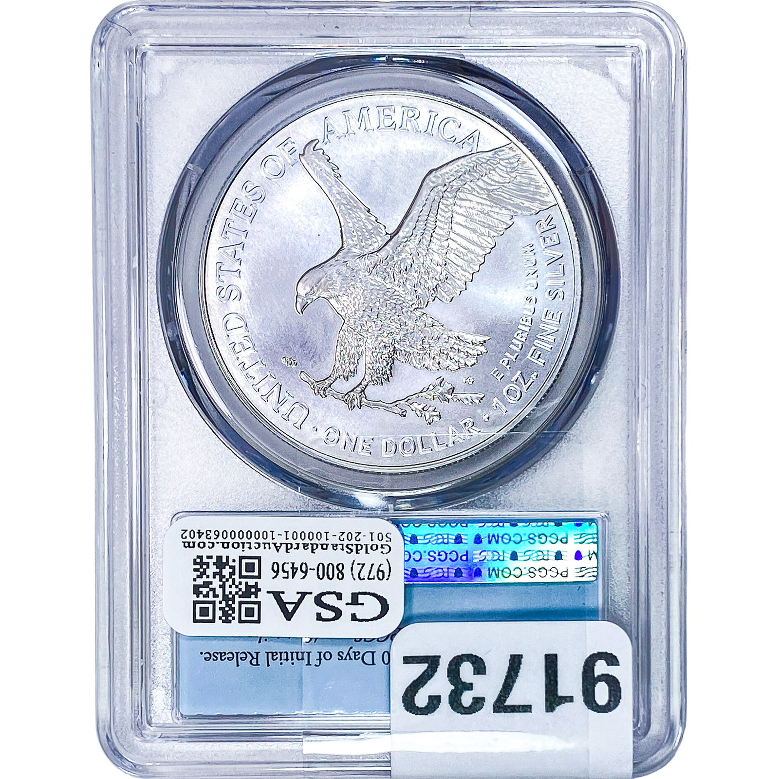 2025 Silver Eagle PCGS MS69 - 2