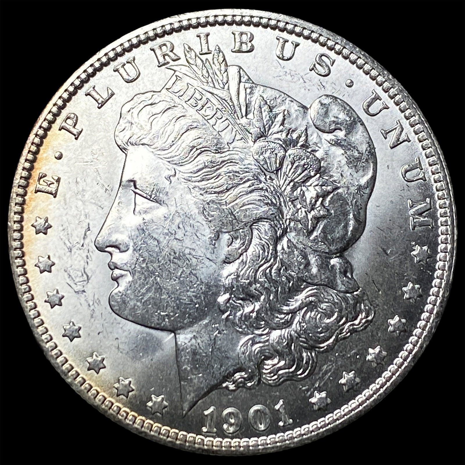 1901-O Morgan Silver Dollar UNCIRCULATED: 1901-O Morgan Silver Dollar UNCIRCULATED