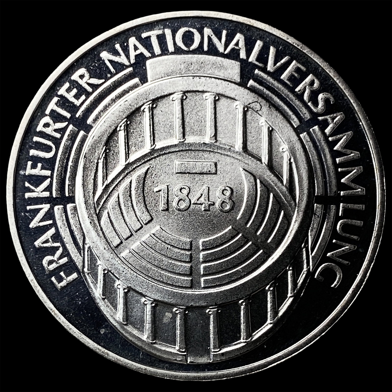 1973G West Germany Silver 5 Mark Proof KM 137 (1 of 2)