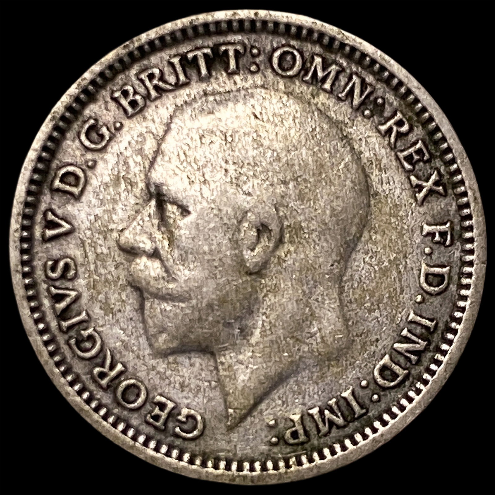 1930 Great Britain Silver 3 Pence (1 of 2)