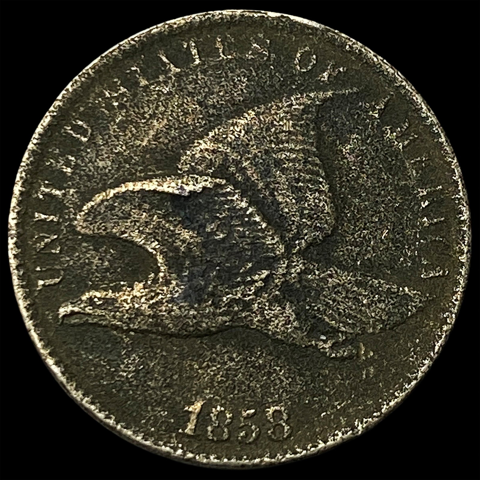 1858 Flying Eagle Cent LIGHTLY CIRCULATED: 1858 Flying Eagle Cent LIGHTLY CIRCULATED