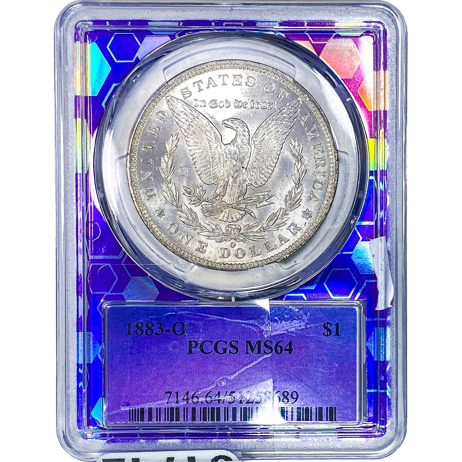 1883-O Morgan Silver Dollar PCGS MS64: 1883-O Morgan Silver Dollar PCGS MS64