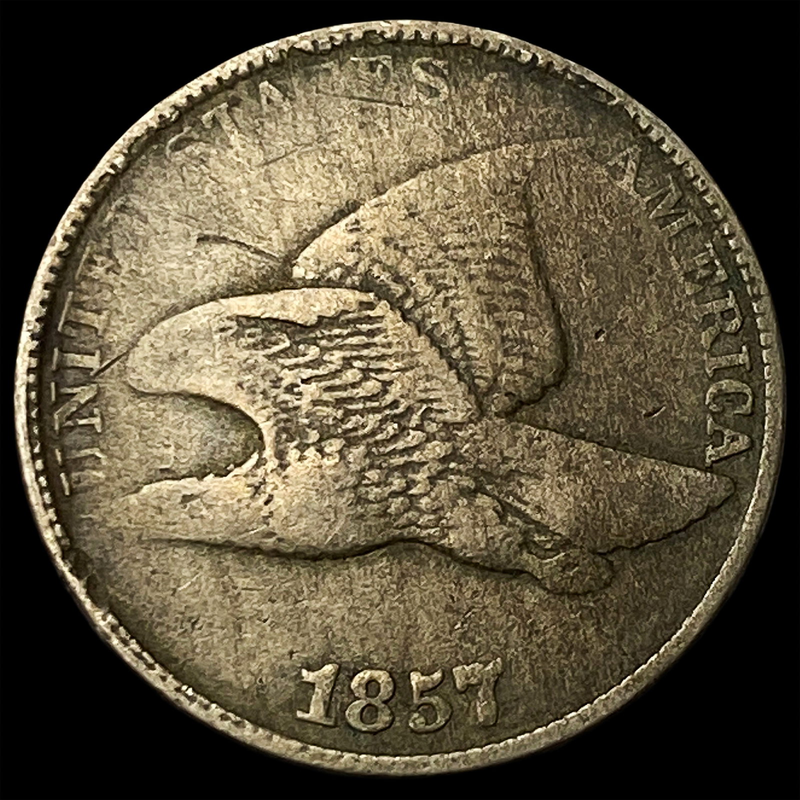 1857 Flying Eagle Cent HIGH GRADE: 1857 Flying Eagle Cent HIGH GRADE