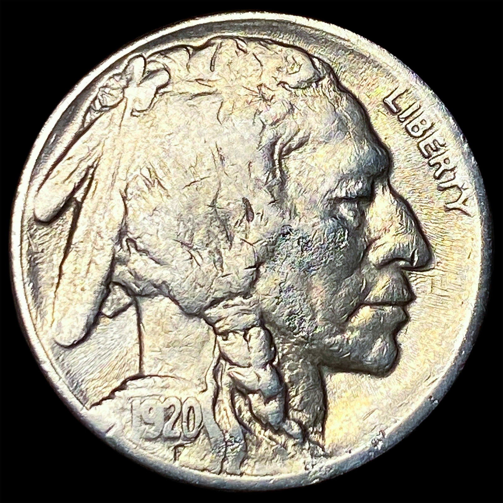 1920-S Buffalo Nickel CLOSELY UNCIRCULATED (1 of 2)