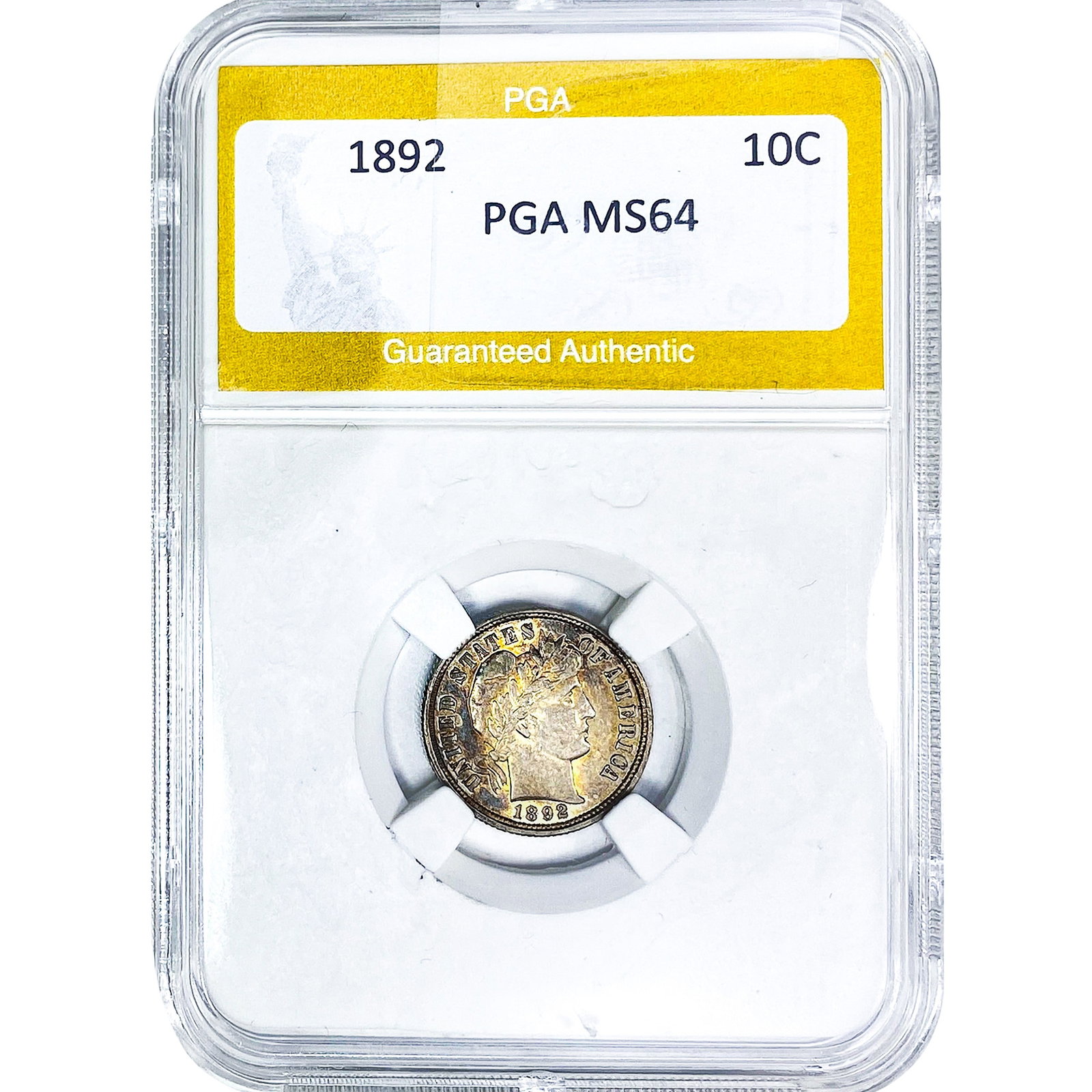 1892 Barber Dime PGA MS64 (1 of 2)