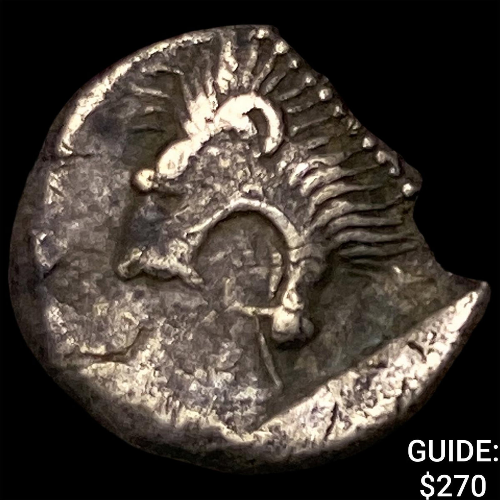 Mysia Kyzikos 480-450 BC Silver Trihemiobol (1 of 2)