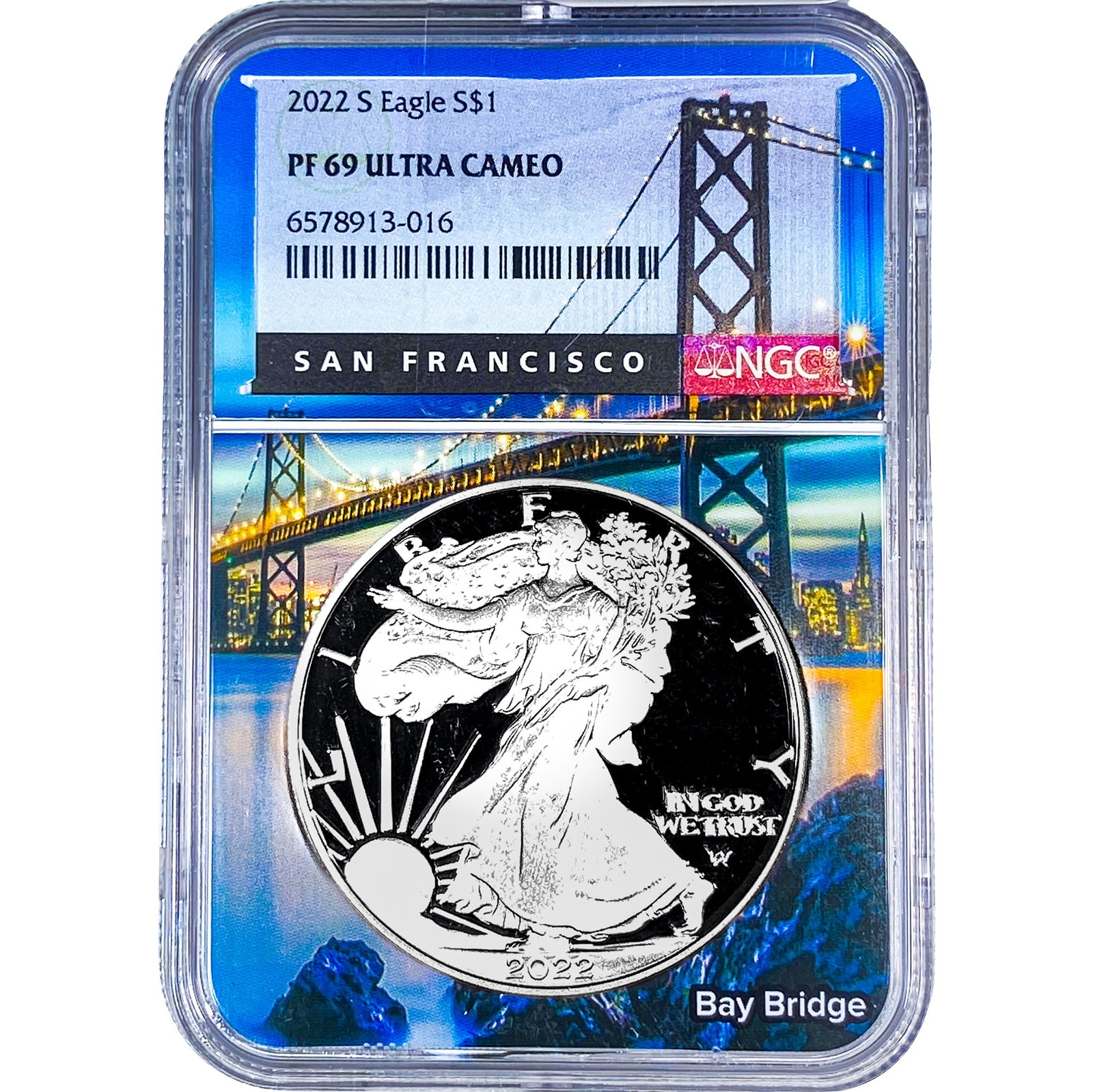 2022-S Silver Eagle NGC PF69 Ultra Cameo (1 of 2)