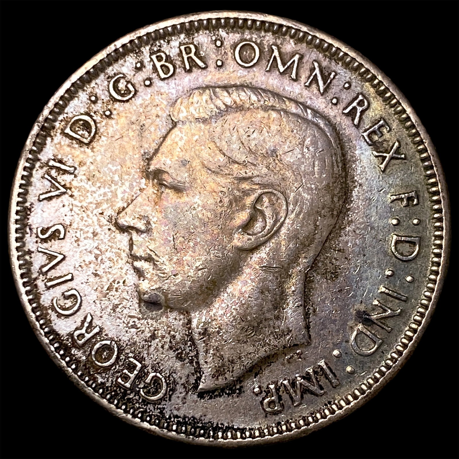 1943 S Austrailia Silver 1 Florin: 1943 S Austrailia Silver 1 Florin