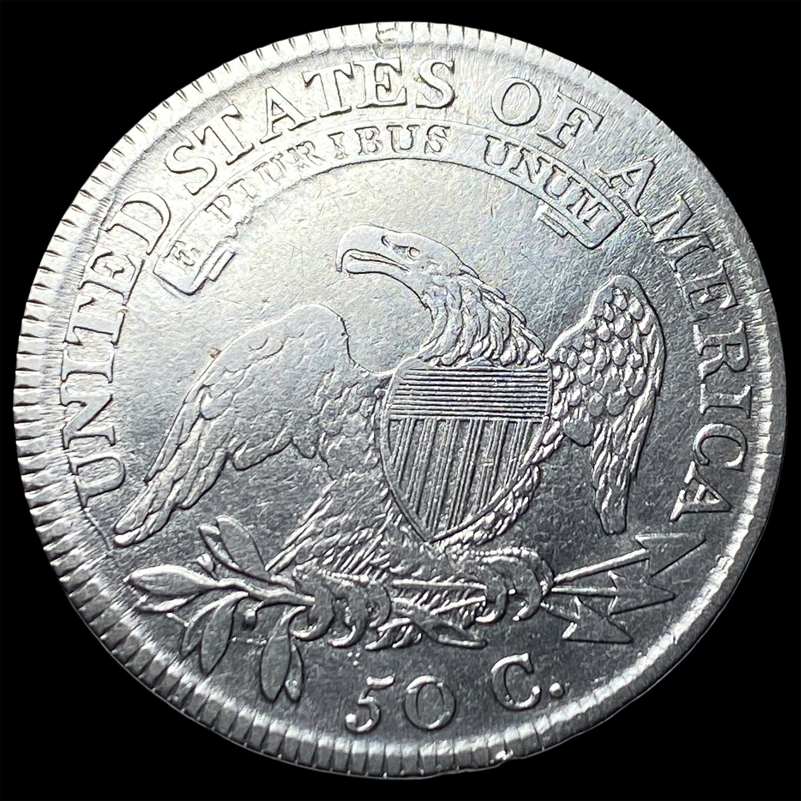 1810 Capped Bust Half Dollar CLOSELY UNCIRCULATED - 2