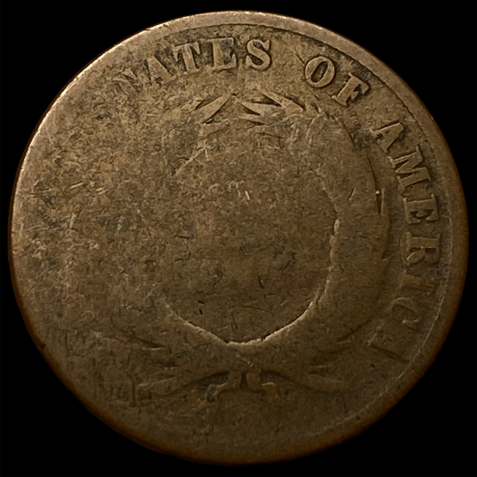1866 TWO cent NICELY CIRCULATED - 2