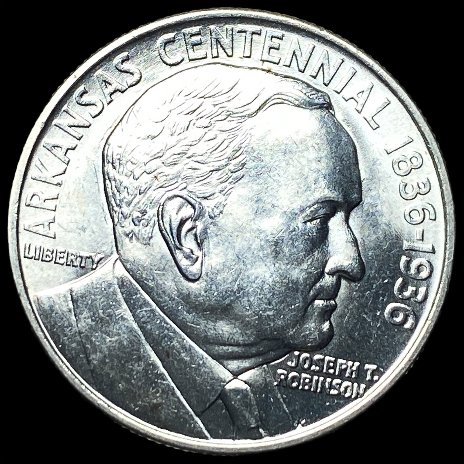 1936 Silver Arkansas Half Dollar GEM BU (1 of 2)