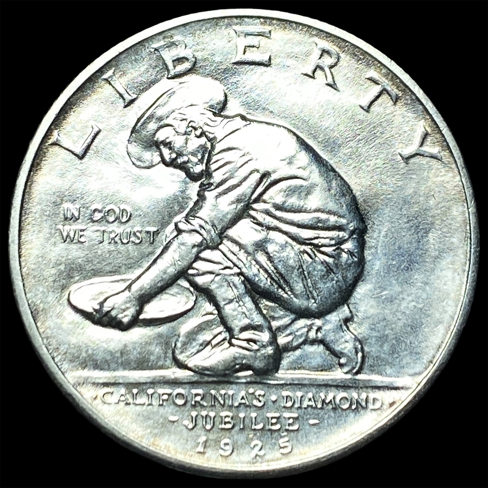 1925-S Silver California Jubilee Half Dollar GEM BU (1 of 2)