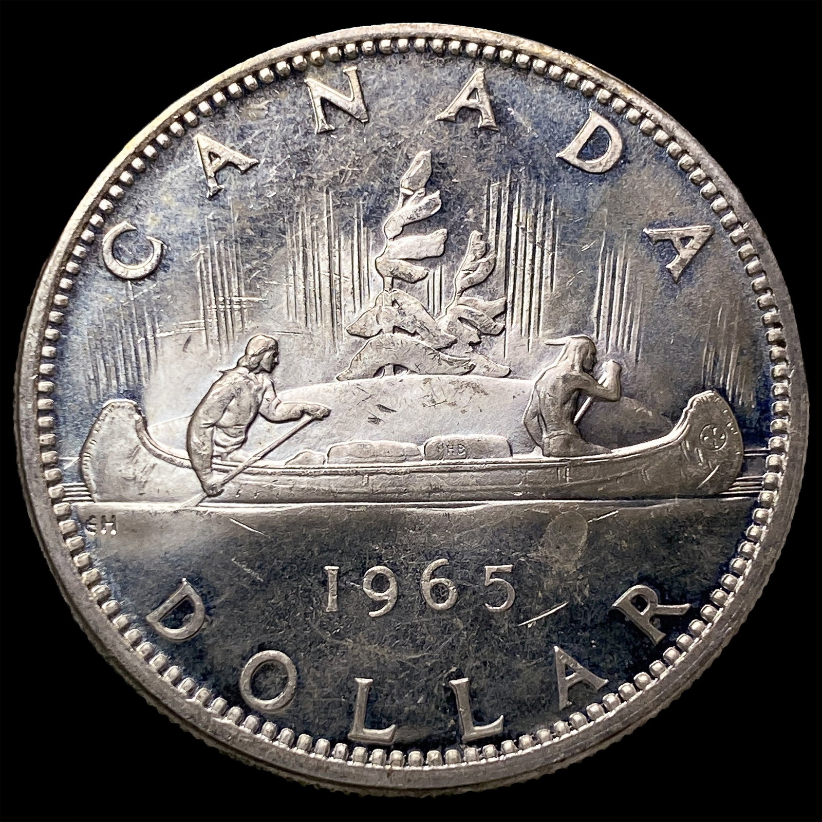 1965 Canada Silver Dollar - 2
