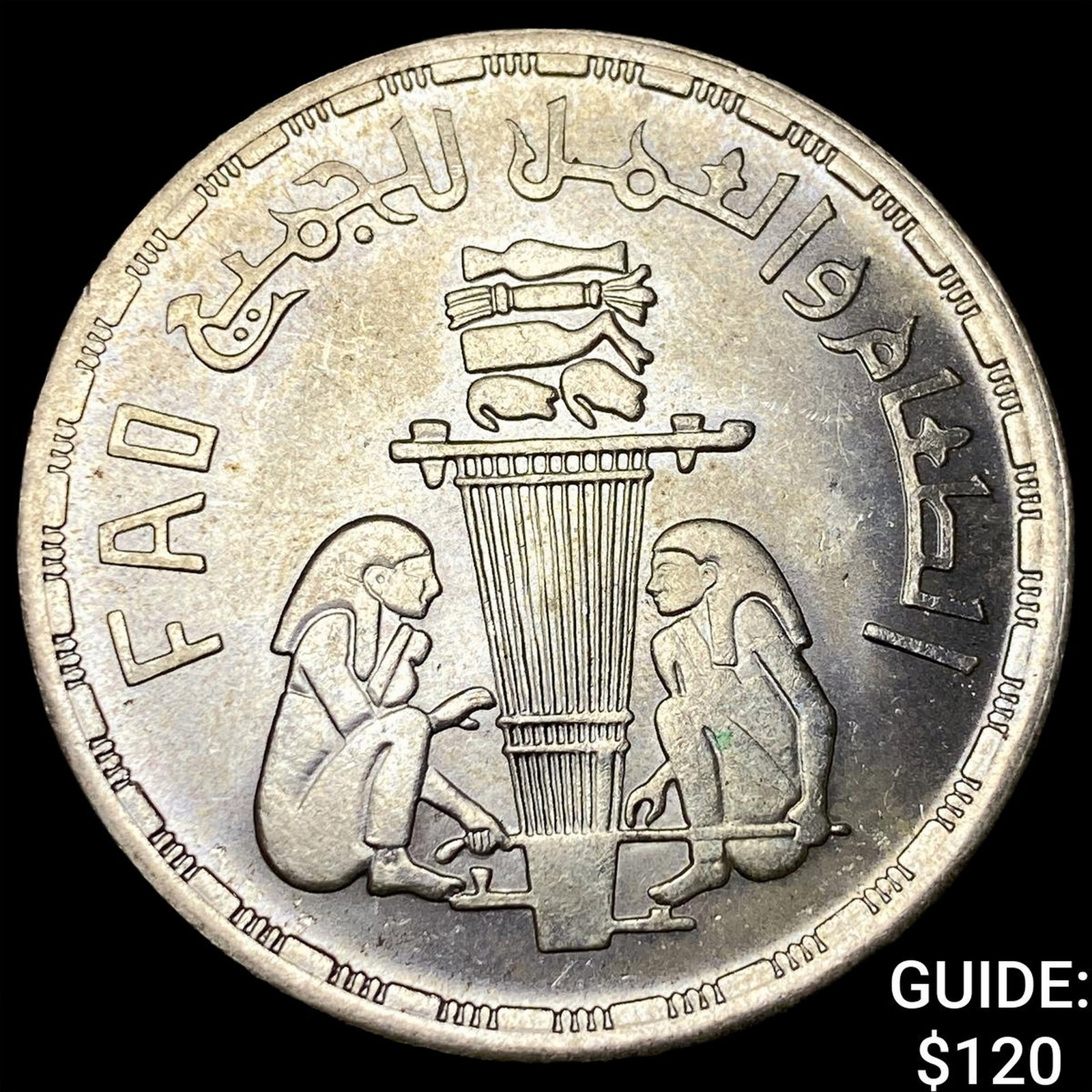1981 Egypt Silver Pound (1 of 2)
