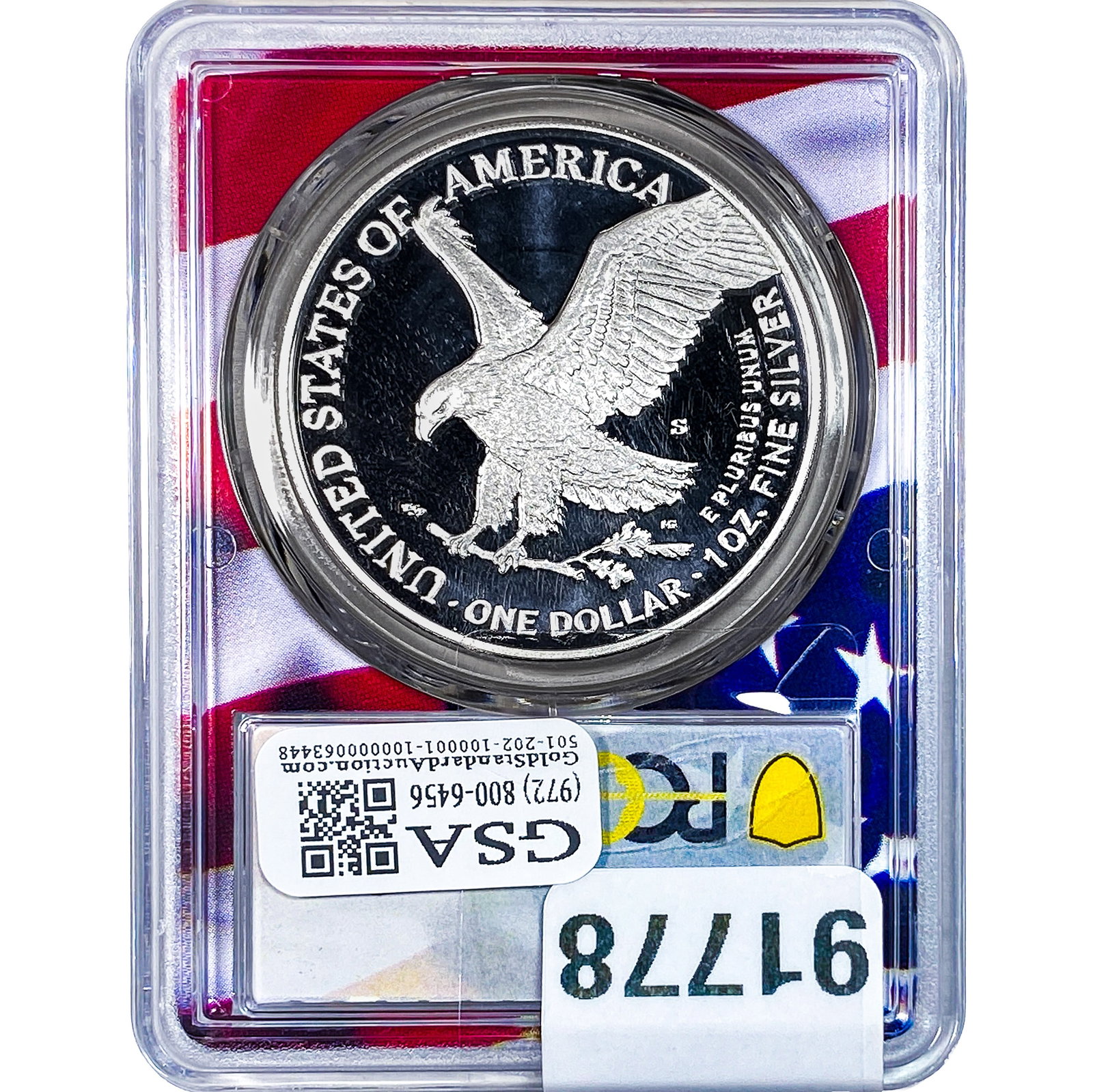 2022-S Silver Eagle PCGS PR69 DCAM - 2