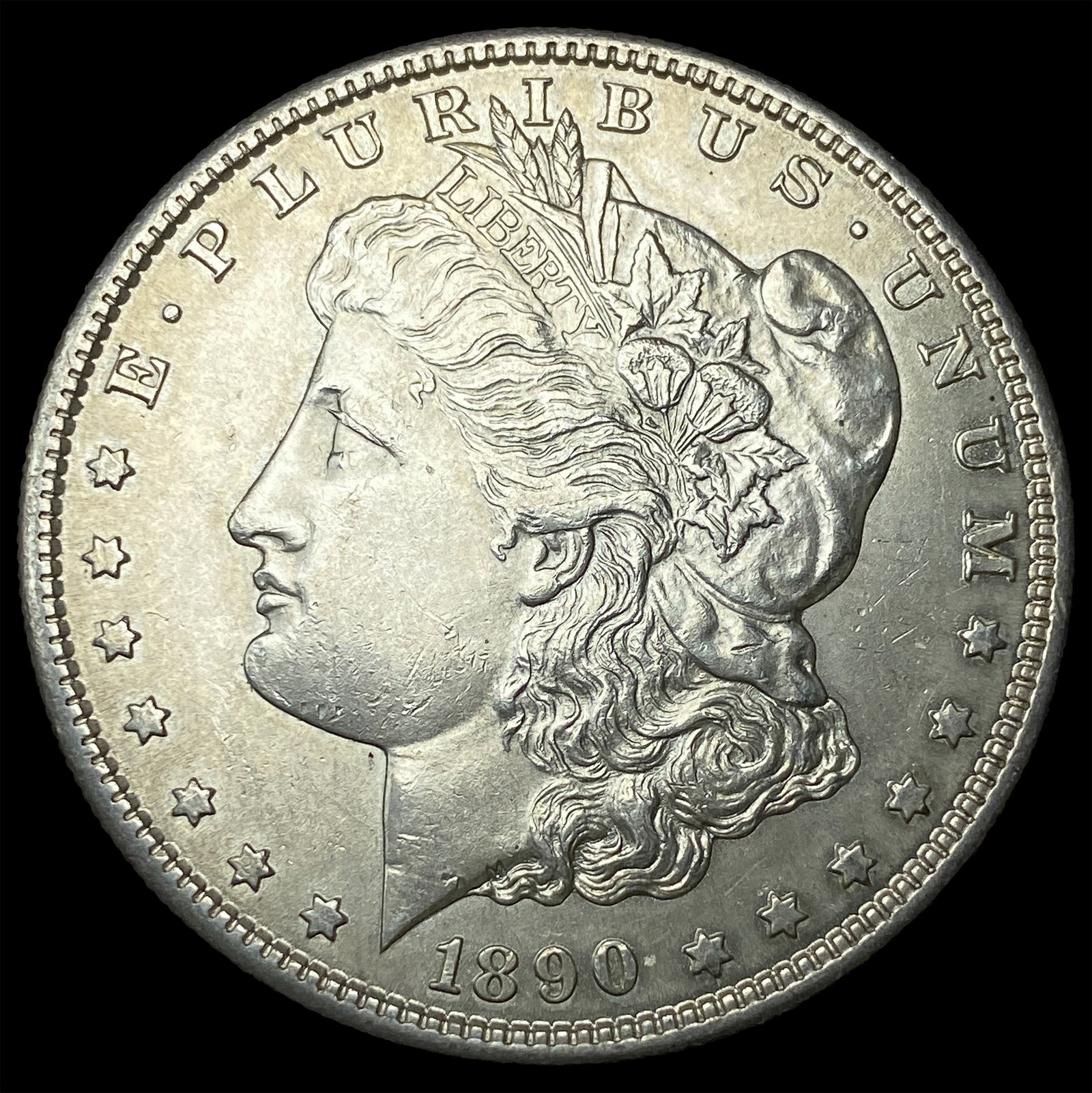1890-S Silver Morgan Dollar CHOICE AU (1 of 2)