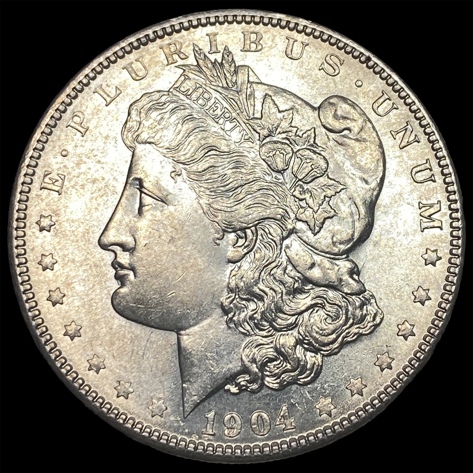 1904 Morgan Silver Dollar UNCIRCULATED: 1904 Morgan Silver Dollar UNCIRCULATED