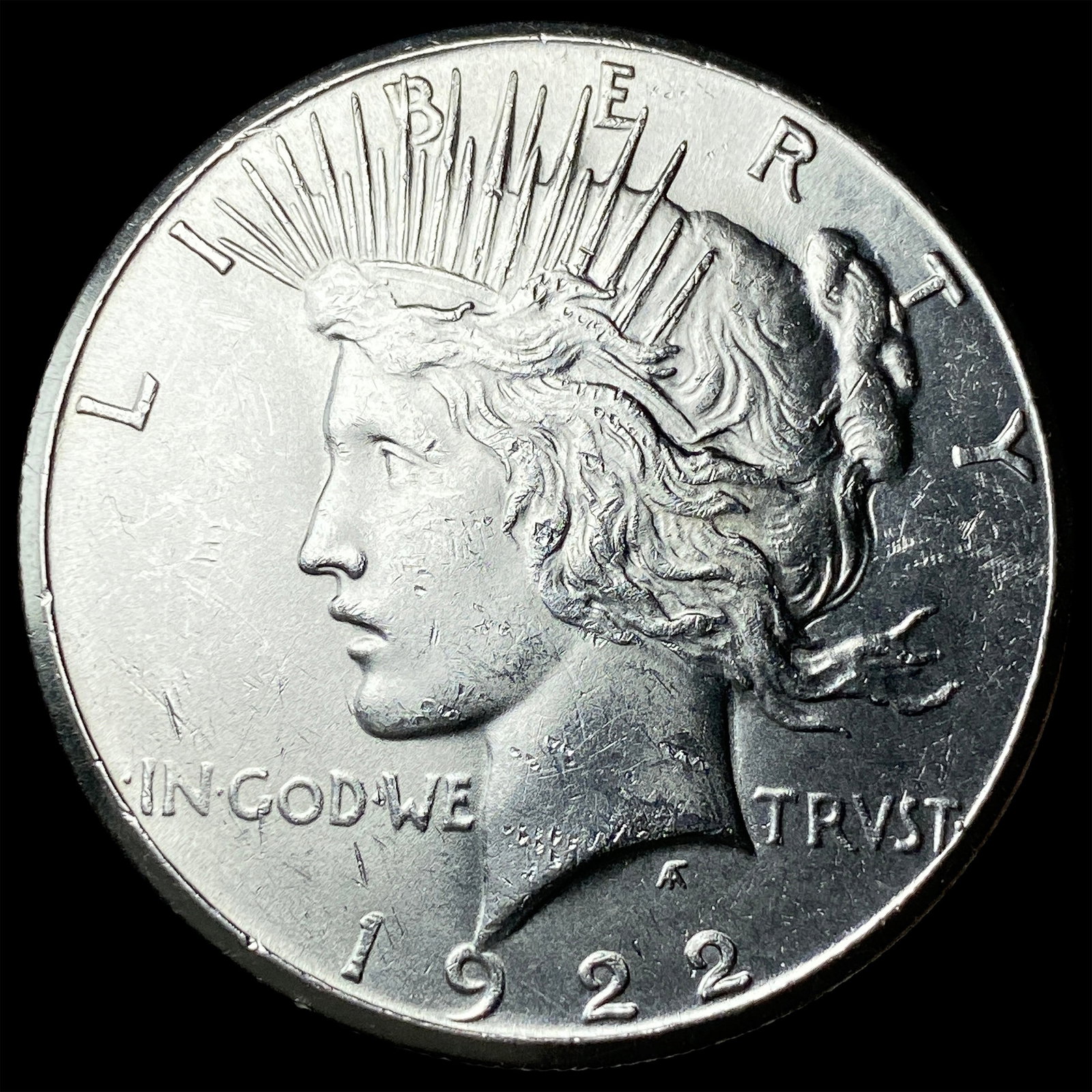 1922-S Silver Peace Dollar UNCIRCULATED (1 of 2)