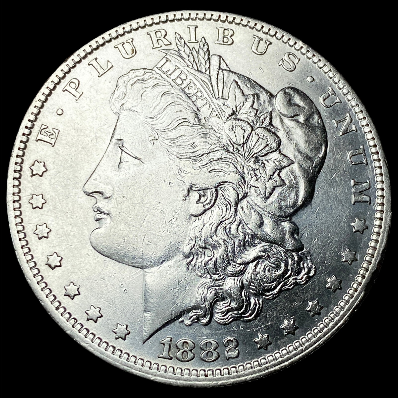 1882-O Morgan Silver Dollar CLOSELY UNCIRCULATED (1 of 2)