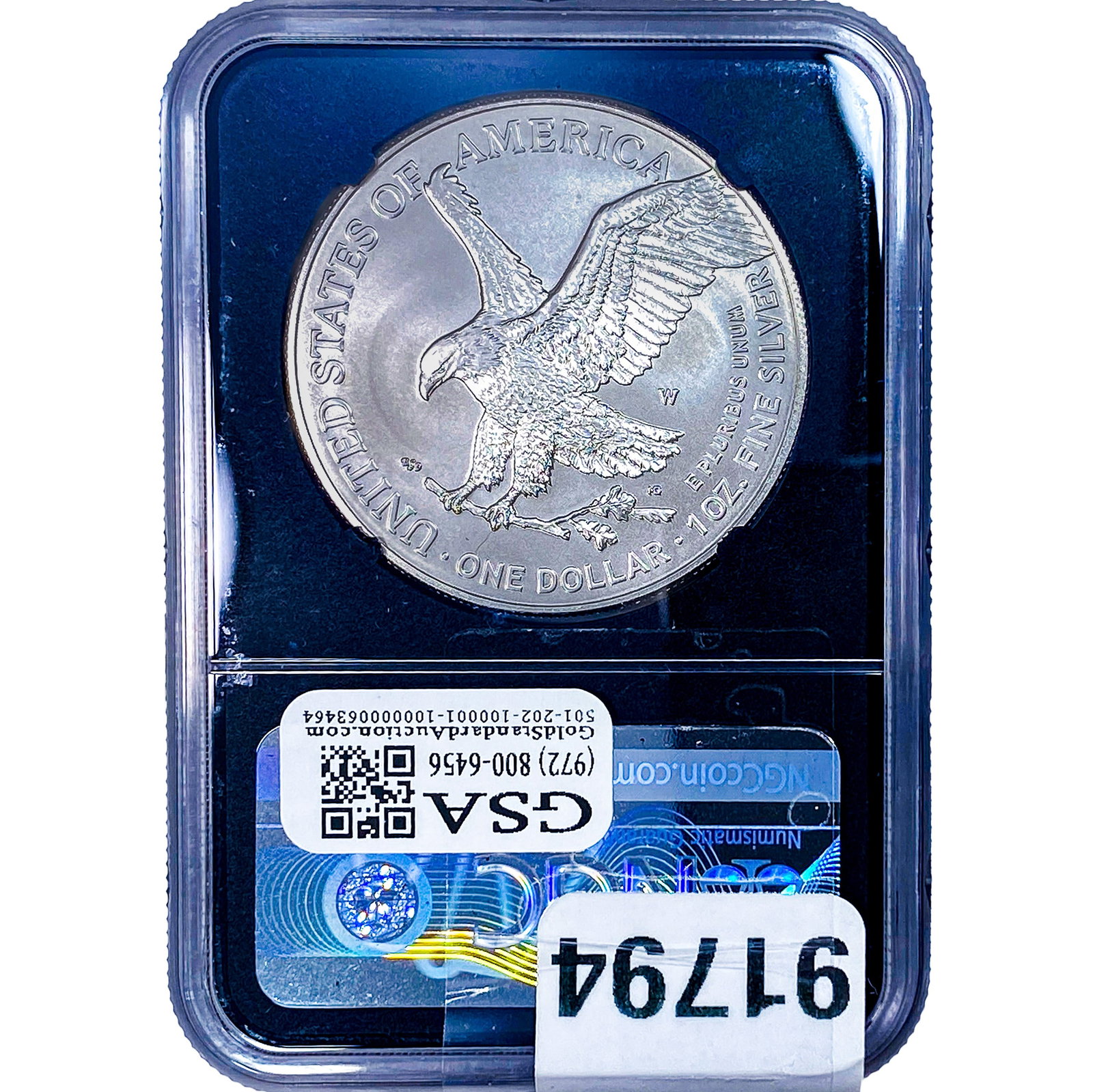 2022-W Silver Eagle NGC MS69 - 2