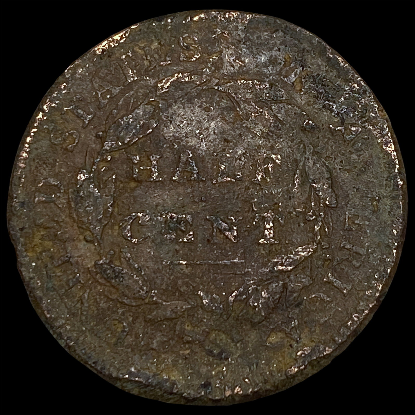 1810 Classic Head Half Cent HIGH GRADE - 2