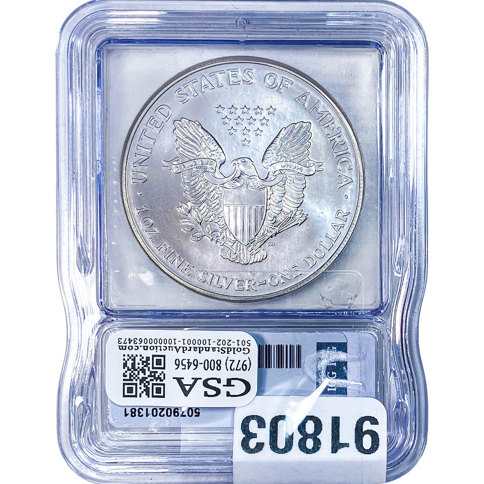 1999 Silver Eagle ICG MS69 - 2