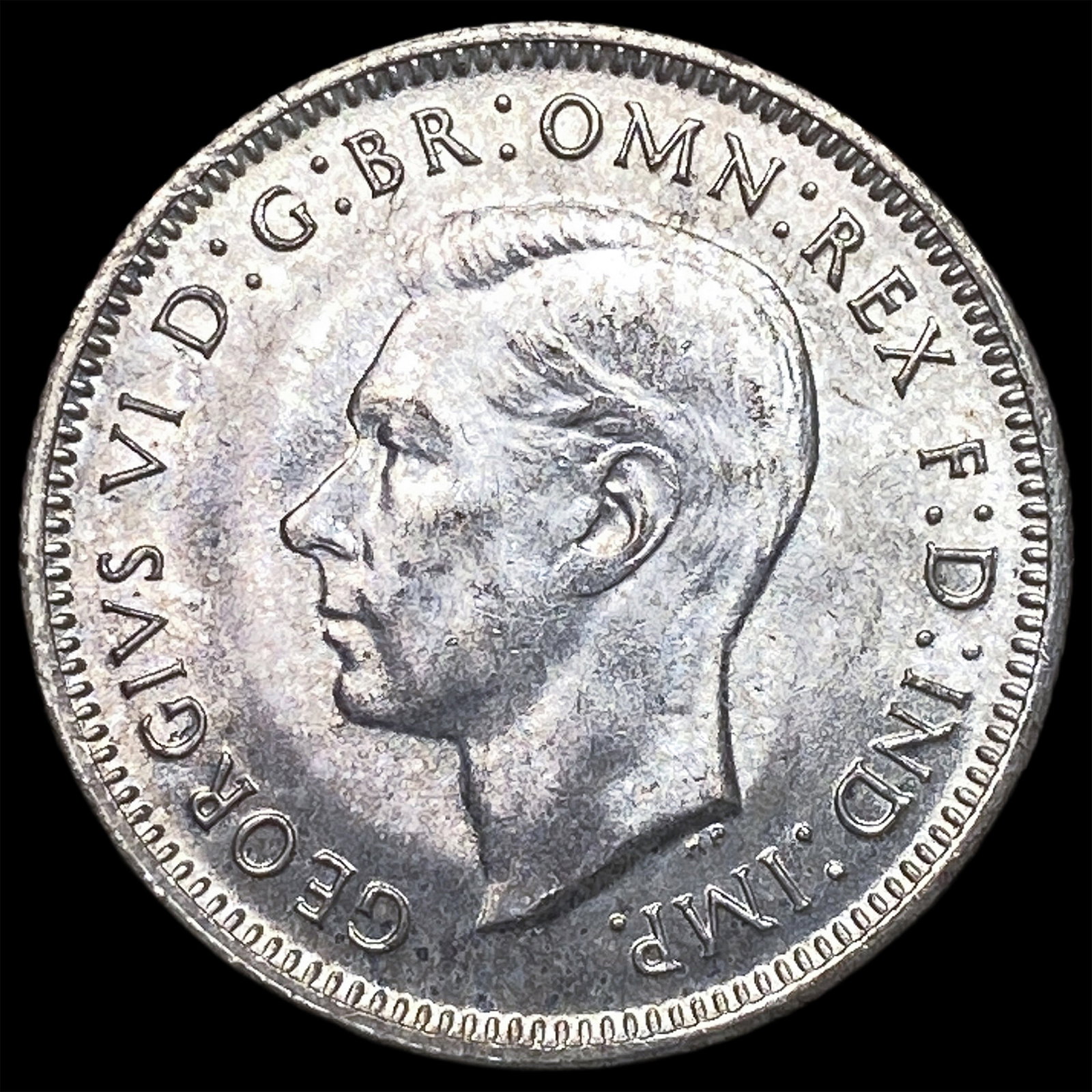 1943 Autsrailia Silver 1 Shilling: 1943 Autsrailia Silver 1 Shilling